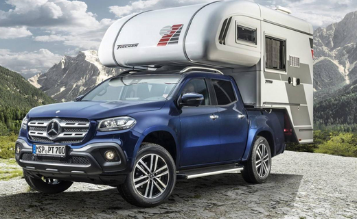 News Mercedes Classe X camper sito