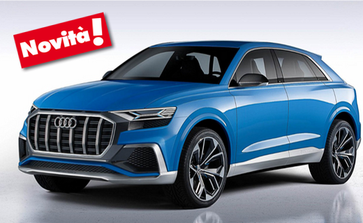 News nuova Audi Q8 link sito