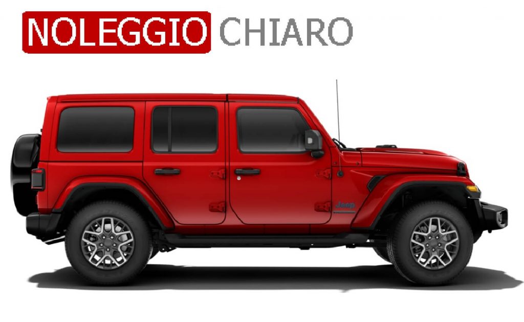 Noleggio Chiaro Jeep Wrangler